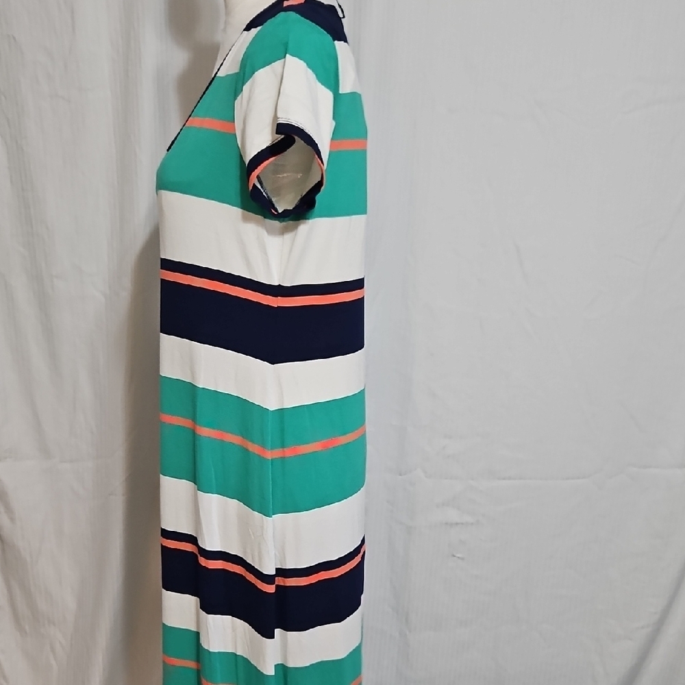 Cynthia Rowley Colorful Striped Midi Dress - Picture 5 of 7